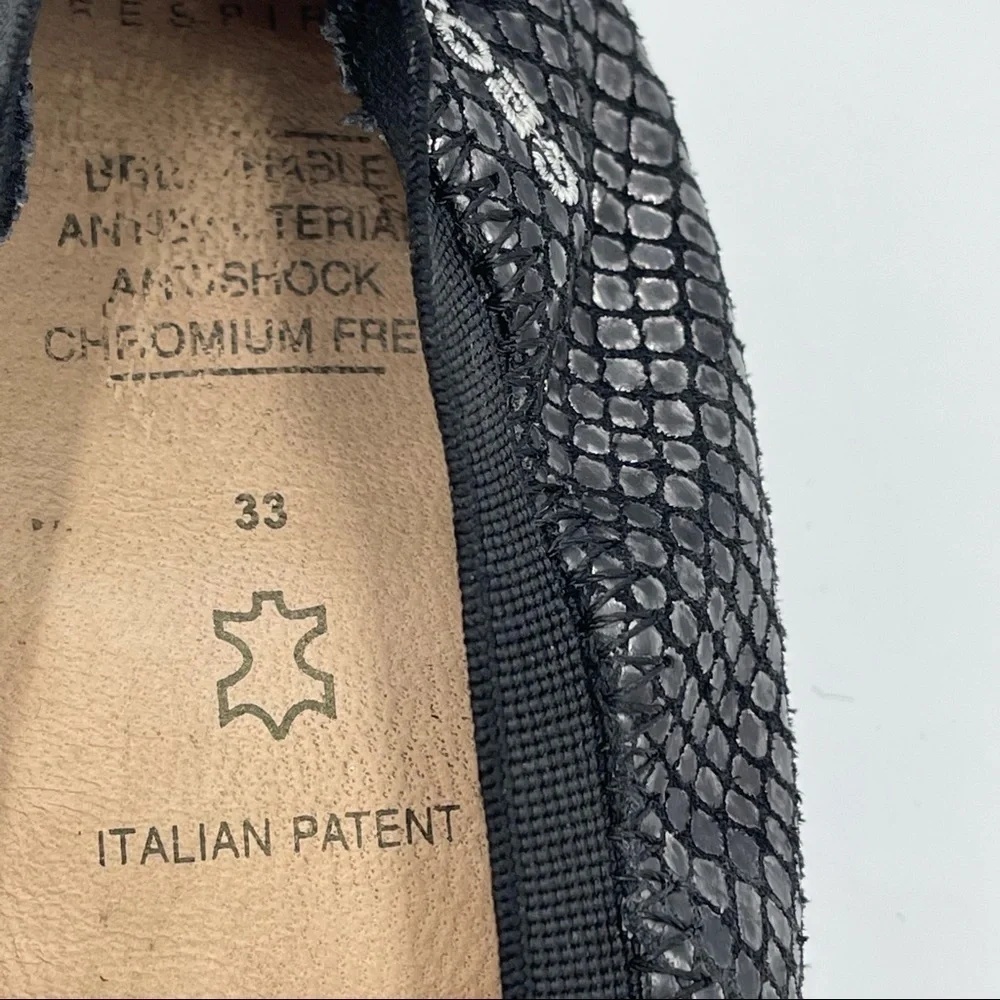 Geox Respira Priuma Italian Cap Toe Ballet